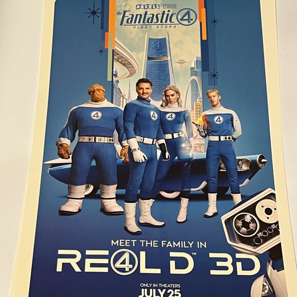 Fantastic Four 2025 11x17 Poster - Picture 1 of 1
